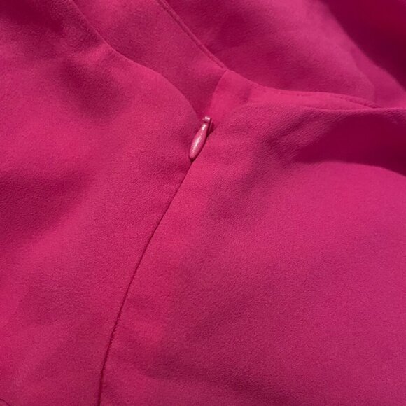 XOXO TANK TOP BLOUSE HOT PINK EMBELLISH RHINESTONES SZ S PREPPY CHIC - Picture 10 of 12